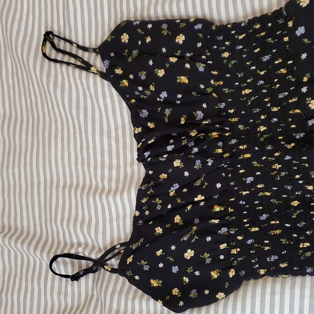 Reformation floral dress *tear*